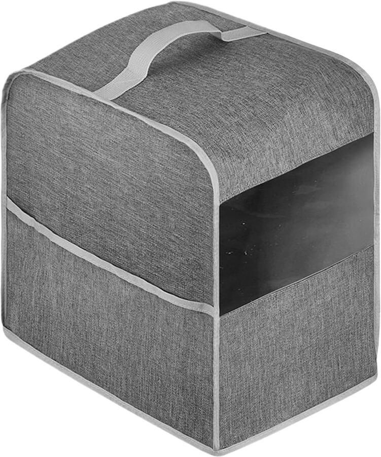 Koffiezetapparaat Hoes Apparaat Cover Keuken Organisatie Waterdicht Krasbestendig 26.5x33x34 cm Grijs