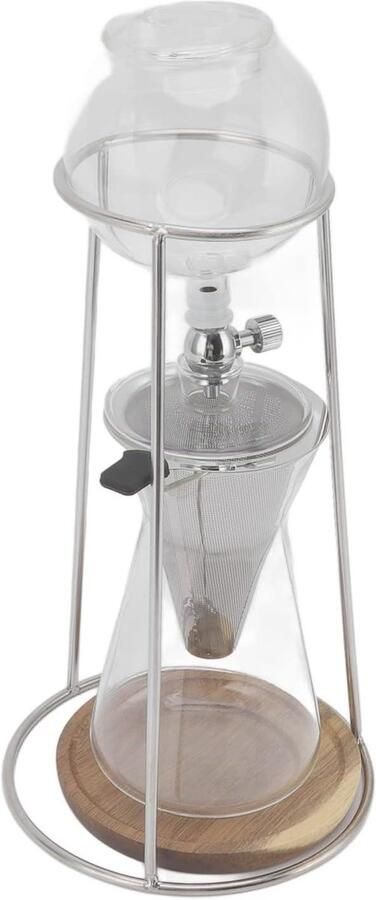 Koffiezetapparaat Ijskoffie Maker Koffie Zetten Druip Systeem 600 ml Transparant