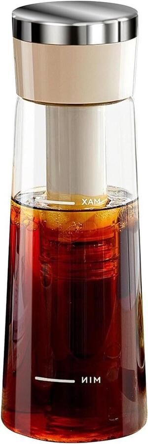 Koffiezetapparaat IJskoffiekan Koud Brouwen Snelle Smaakextractie 750ml Wit