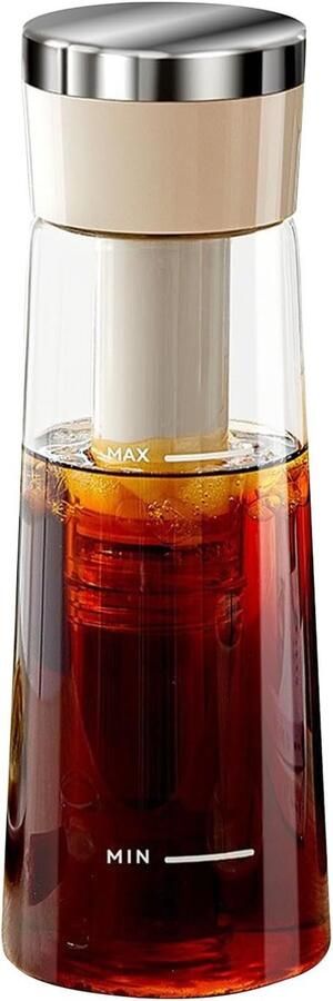 Koffiezetapparaat IJskoffiekan Koud Brouwen Snelle Smaakextractie 750ml Wit