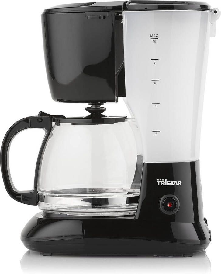 Koffiezetapparaat Inhoud: 1.25 liter Druppelstop Warmhoud functie 10 tot 12 kopjes koffie 750W Zwart - Foto 2