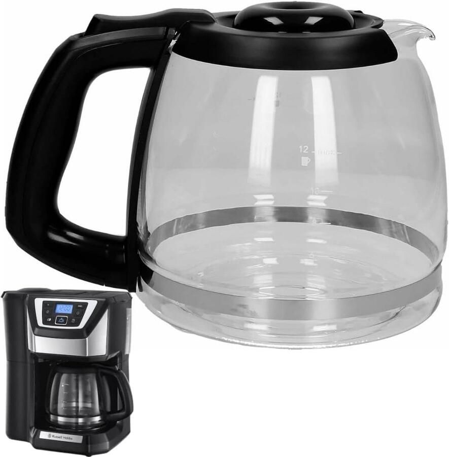 Koffiezetapparaat Karaf Glazen Kan Verse Koffie Zetten Met Deksel 15 Liter Transparant