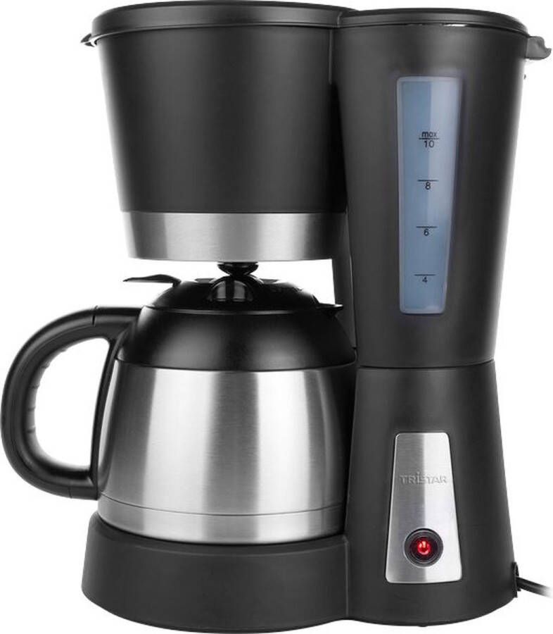 Koffiezetapparaat Koffiemachine Filterkoffie 10 Kopjes 1 Liter Zwart
