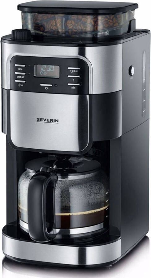 Koffiezetapparaat Koffiemachine Filterkoffie 10 Kopjes 1.40 Liter Zwart
