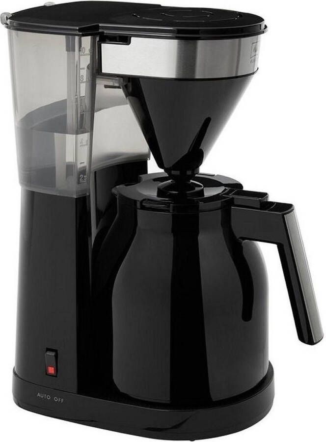 Koffiezetapparaat Koffiemachine Filterkoffie 12 Kopjes 1.25 Liter Zwart - Foto 1