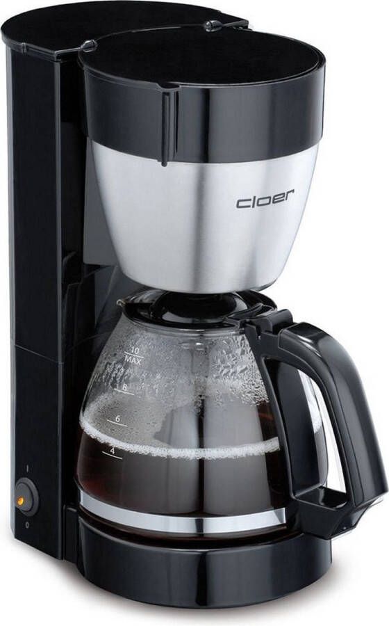 Koffiezetapparaat Koffiemachine Filterkoffie 2 Kopjes 1 Liter Zwart