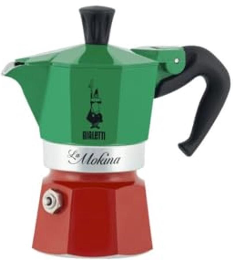 Koffiezetapparaat La Mokina voor 1 2 Kopje Italiaans Design