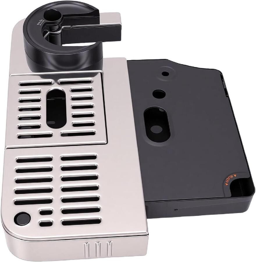 Koffiezetapparaat Lekbak Waterpan Afvalbak Koffiezetten Thuis Snelle Installatie 47x33.5x6.5 cm Zilver
