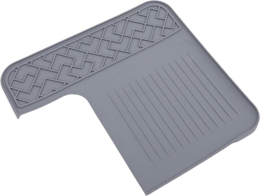 Koffiezetapparaat Mat Apparaat Beschermer Keuken Beschermen Hittebestendig Siliconen 31 x 30 cm Grijs