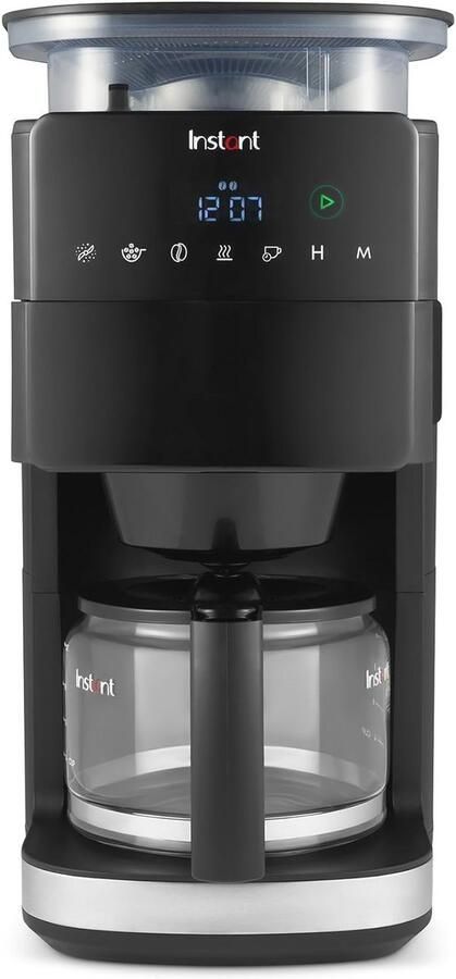 Koffiezetapparaat met Maalmolen Programmeerbaar 12 Kopjes Digitaal Display