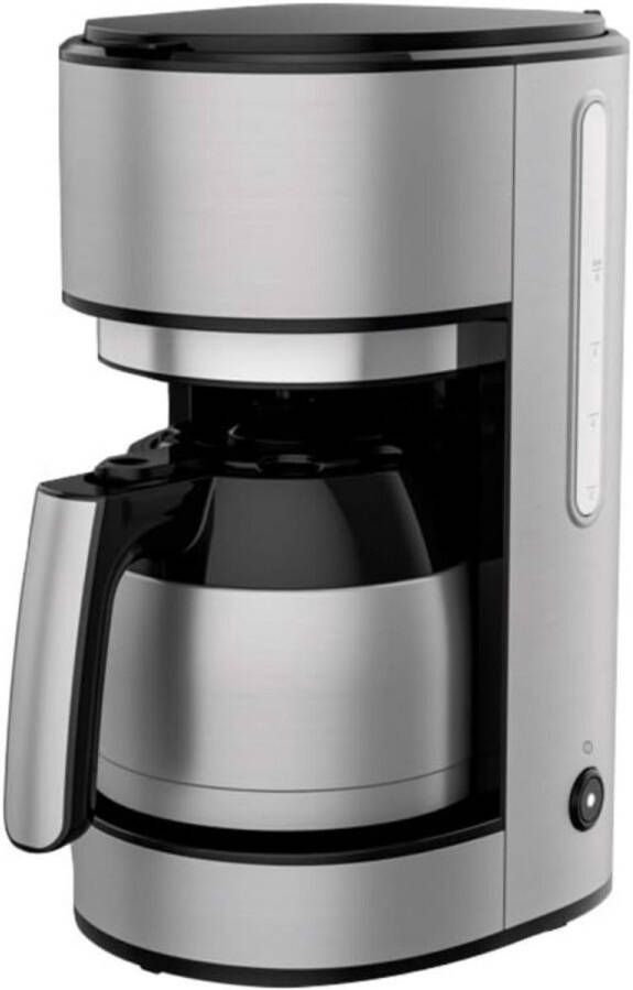 Koffiezetapparaat Met Thermoskan Filter Koffiezetapparaat Incl. Timer Filterapparaat Roestvrij Staal 8-10 Kopjes 1 2 Liter Antidruppel Koffieapparaat Voor Filterkoffie Verwijderbare Koffiefilter