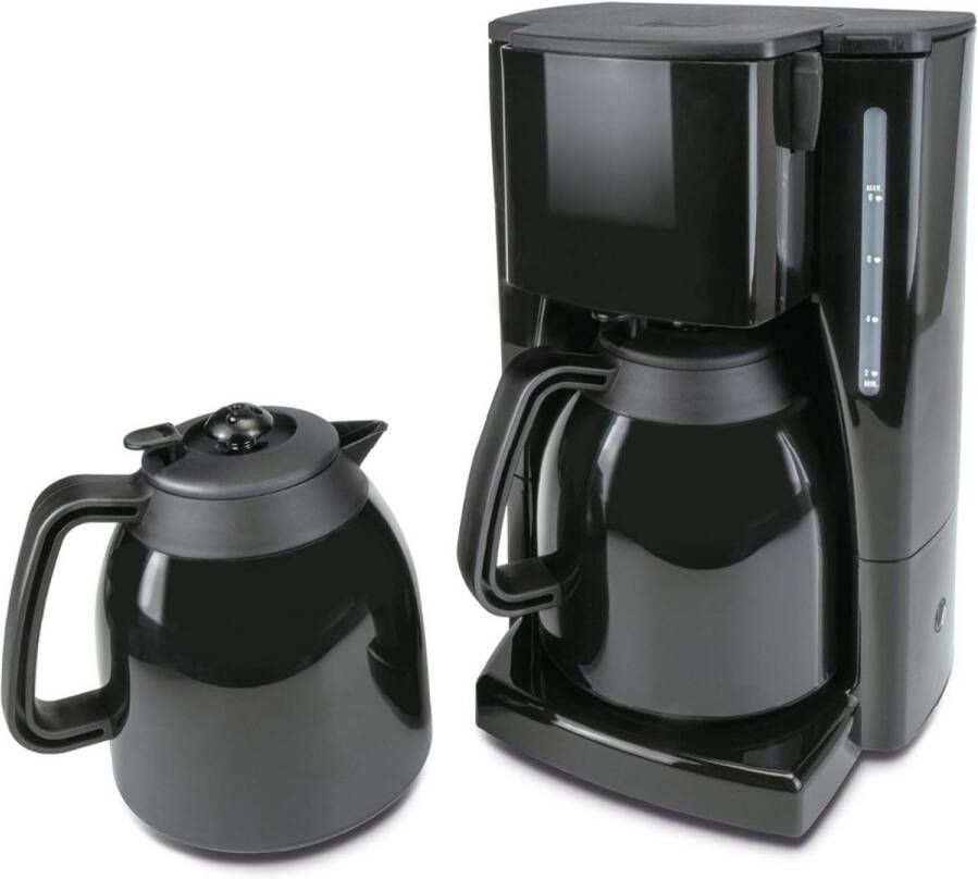 Koffiezetapparaat Met Thermoskan Filter Koffiezetapparaat Incl. Timer Filterapparaat Roestvrij Staal 8-10 Kopjes 1 2 Liter Antidruppel Koffieapparaat Voor Filterkoffie Verwijderbare Koffiefilter