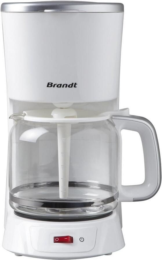 Koffiezetapparaat met timer 1000 W wit zilver Perfect voor 18 kopjes