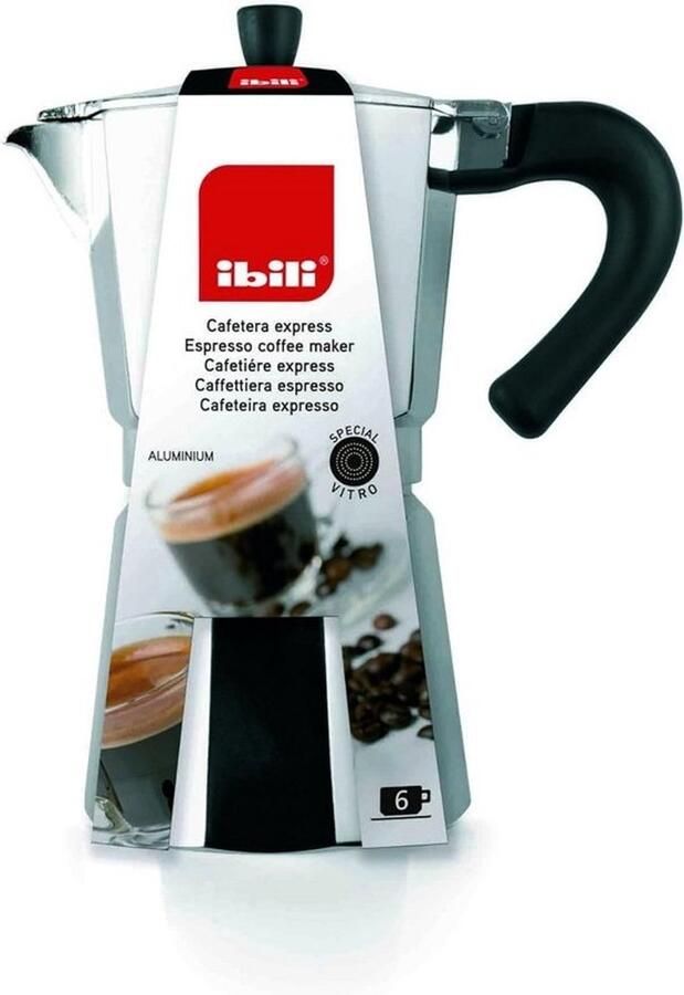 Koffiezetapparaat Moka Express voor 14 Kopjes 700 ml Aluminium Percolator