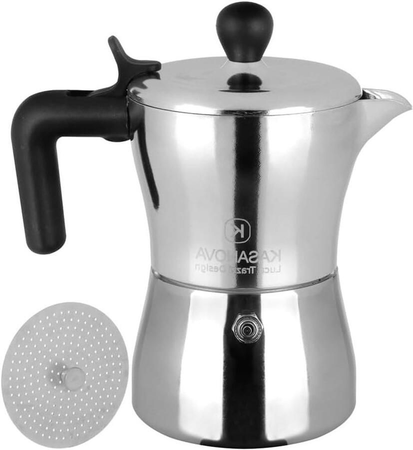 Koffiezetapparaat Moka pot Koffie Zetten Adapter voor 1 of 3 kopjes