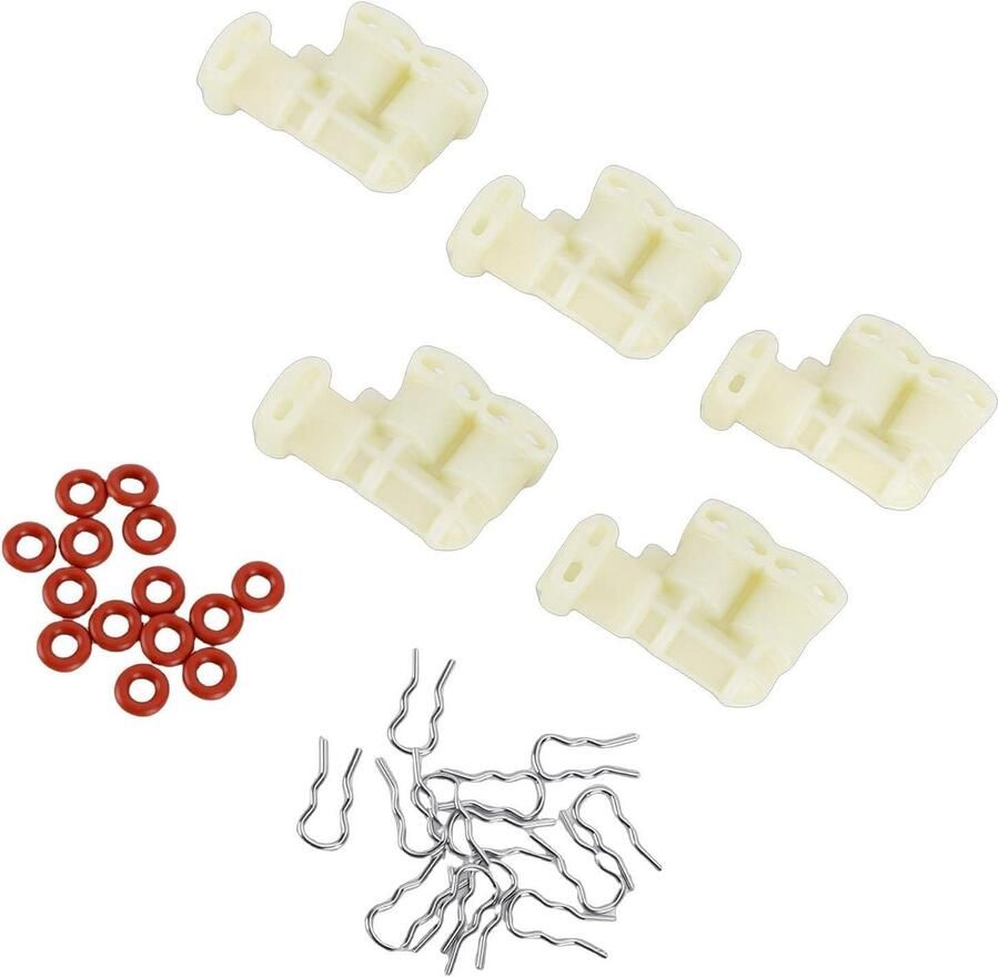 Koffiemachine Connectors Vloeistofkoppelingen Apparaat Onderhoud Modulaire Coördinatie 5 Stuks Zwart