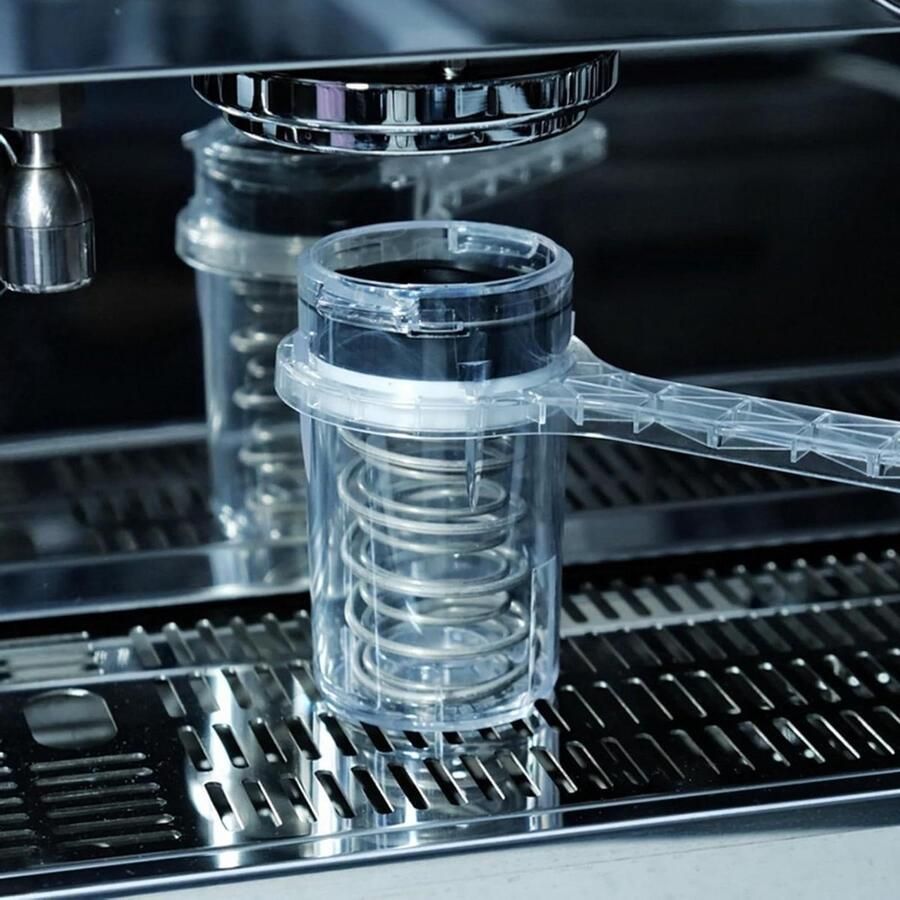Koffiezetapparaat Onderhoudstool Reinigingsgereedschap Koffiemachine Reinigen Automatisch Overdrukventiel 58 mm Zwart