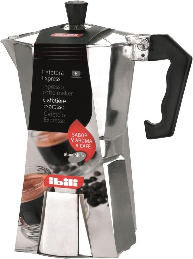 Koffiezetapparaat Percolator Koffie Zetten Aluminium 6 kopjes Aluminium