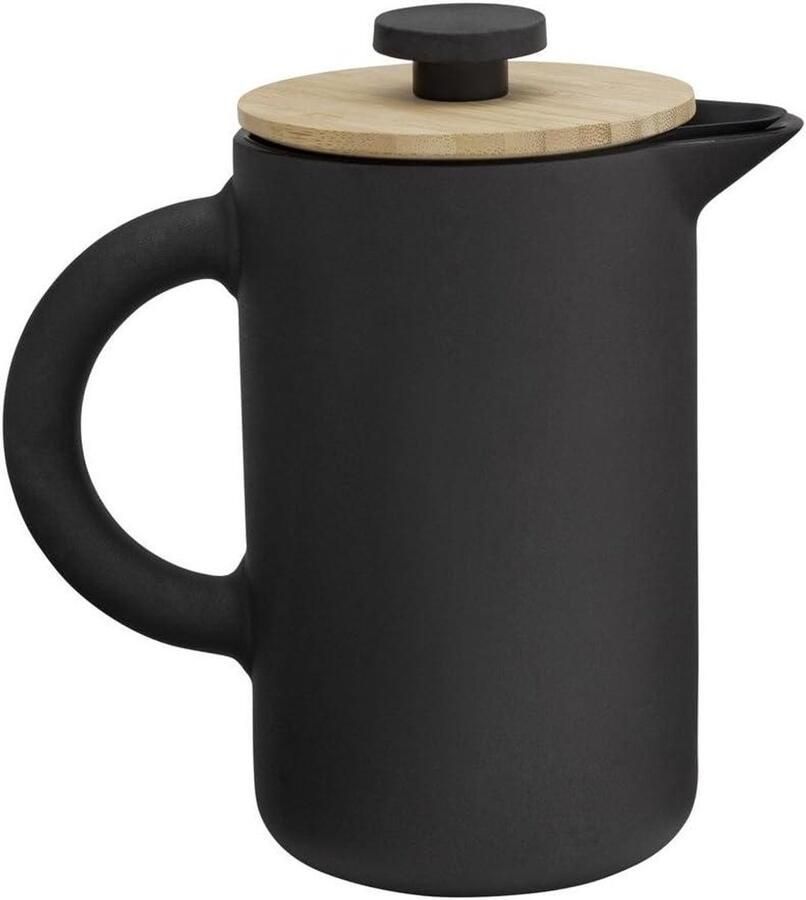 Koffiezetapparaat Persfilterkan Cafetière Filterkan Verse Koffie Maken Druppelvrije Giettuit 08 Liter Zwart
