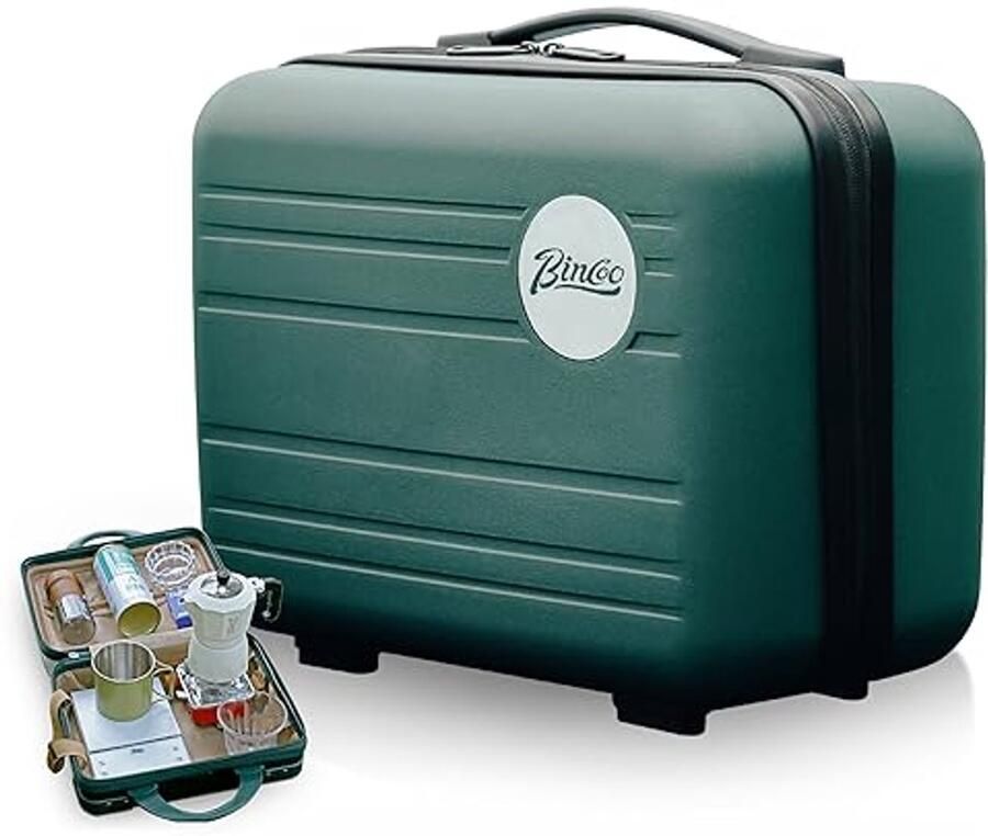 Koffiezetapparaat Reiskoffer 10 Inch Waterdichte Opbergdoos voor Koffieapparaat met Comfortabele Handgreep
