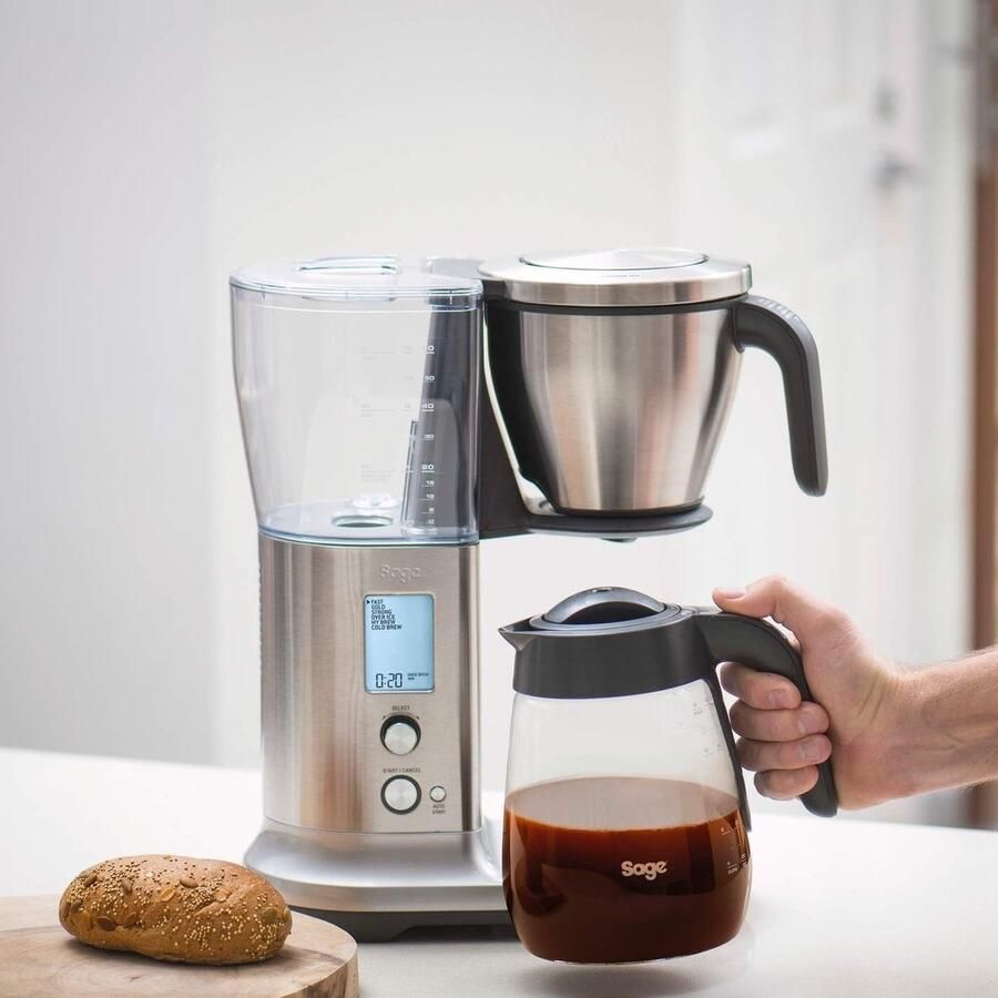 Koffiezetapparaat Roestvrij Staal Automatisch Veelzijdige Zetopties Voor Koffieliefhebbers