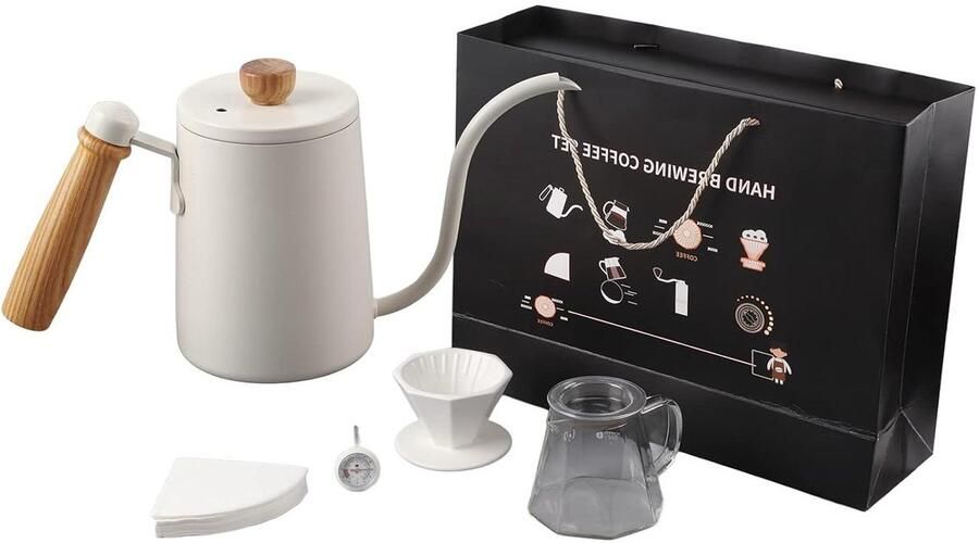 Koffiezetapparaat Set Handbrouwen Set Thuis Koffie Zetten Complete 5-delige Kit 46 x 36 x 18 cm
