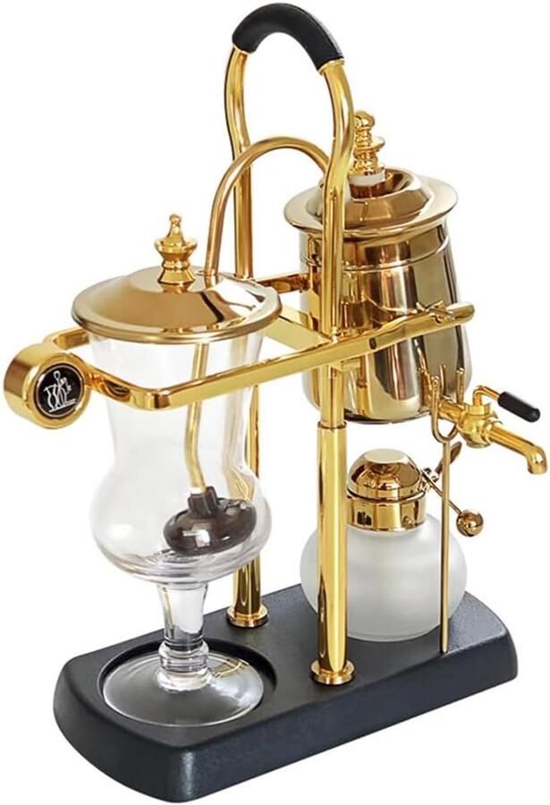 Koffiezetapparaat Set Theemaker Handmatig Thuis Koffie Zetten Multifunctioneel Zetten 3.26 kg Goud