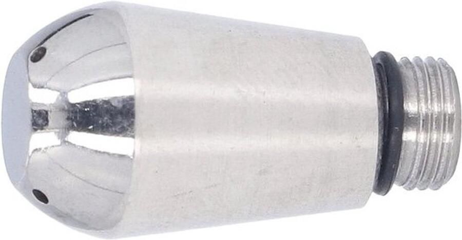 Koffiezetapparaat Stoommondstuk Melkschuimer Accessoire Espresso Bereiden Meerdere Gaten Ontwerp 30x20x20 mm Zilver