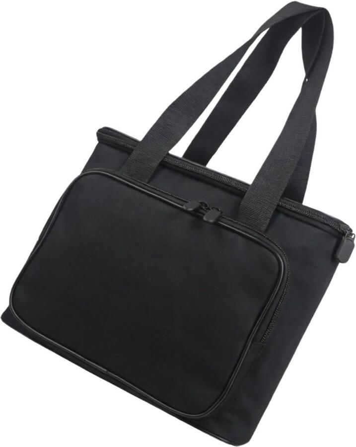 Koffiezetapparaat Tas Opbergtas Kantoor Koffie Met Zijvakken 30 x 12 x 24 cm Zwart