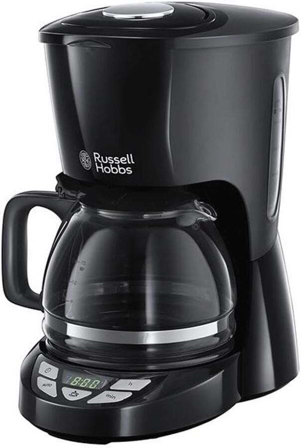 Koffiezetapparaat Textures Plus (Zwart Programmeerbare Timer 10 Koppen 1.25L Glazen Kan) Filterkoffiezetapparaat 22620-56
