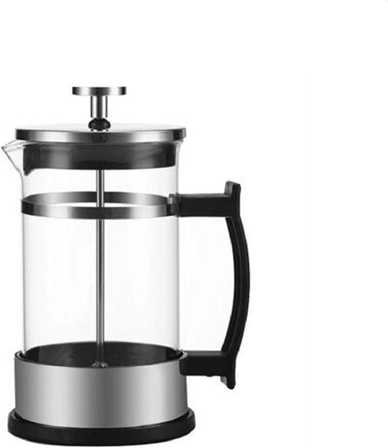 Koffiezetapparaat Theepot Luxe Koffie Maken Dubbelwandig 350 ml Zilver