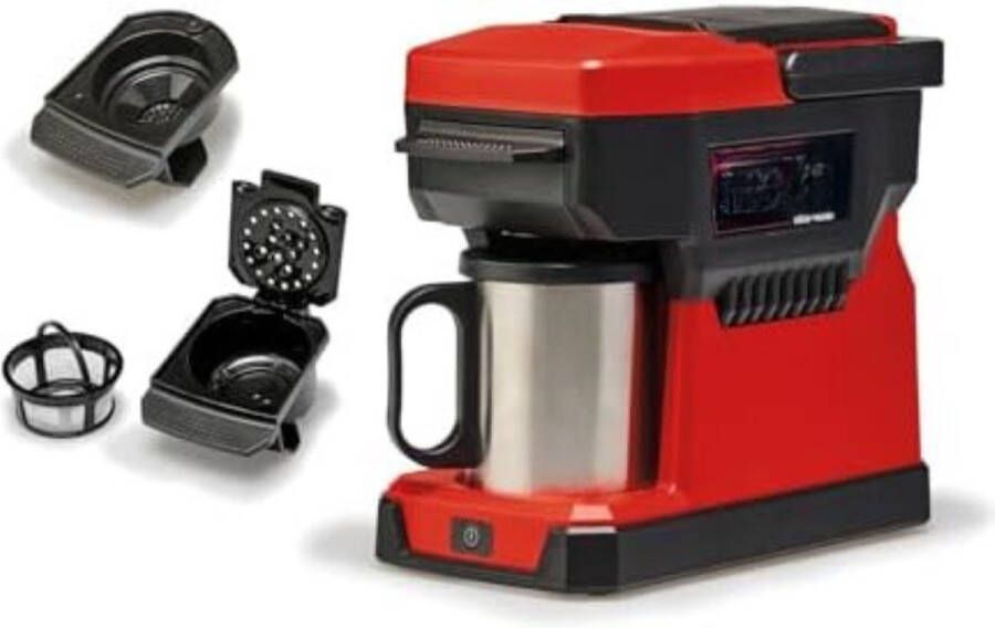 Koffiezetapparaat Theevoorzieningen Coffee Apparaat Rood
