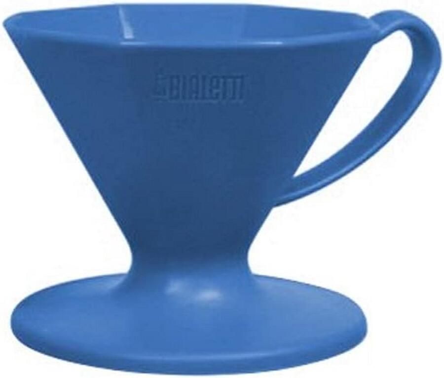 Koffiezetapparaat voor 1 Kopje Compact Ontwerp voor Op het Fornuis Blauw