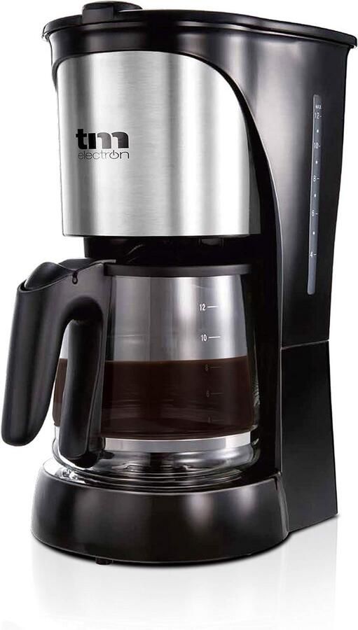 Koffiezetapparaat voor 12 Kopjes Roestvrij Staal