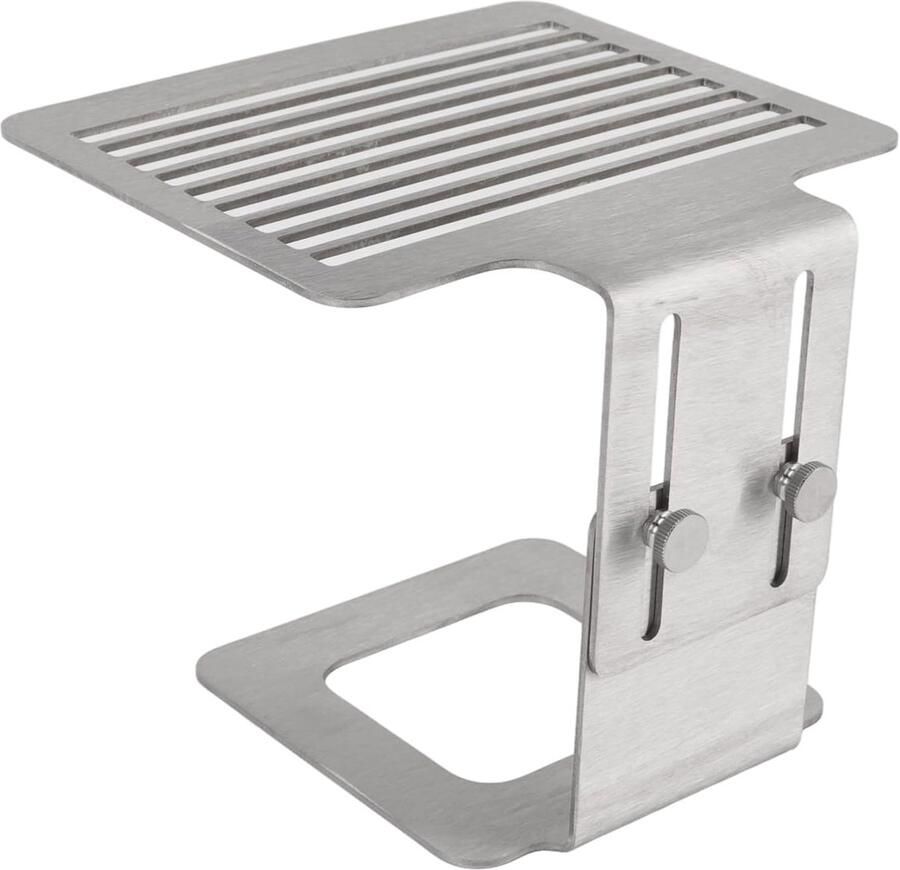 Koffiezetapparaat Weegrek Espresso Machine Ondersteuning Precieze Koffiebereiding Verstelbare Hoogte 17 x 16 x 10 cm Zilver