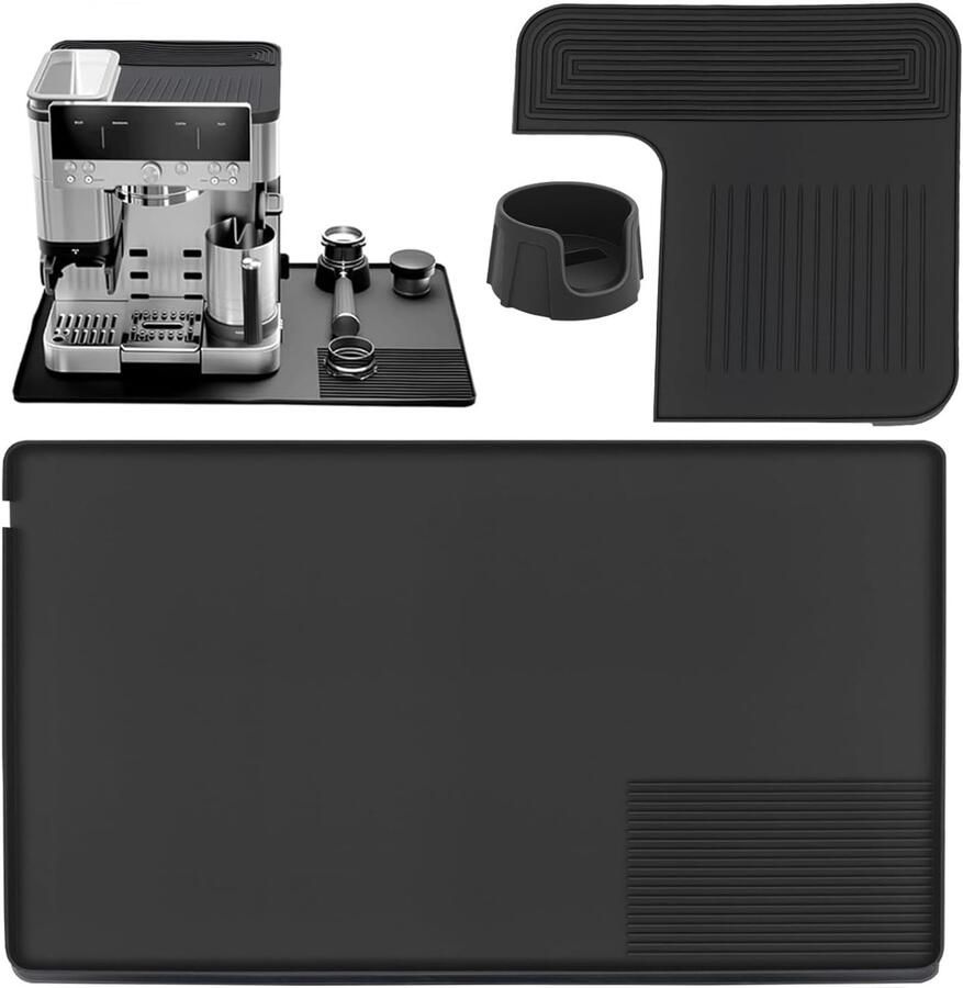 Koffiezetapparaataccessoires compatibel met Café ES601EU & ES701EU tamping station met basis boven- en vloermat koffiezetapparaat accessoires voor Ninja espressomachine