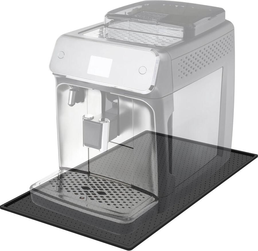 Koffiezetapparaatmat Lekvrije Onderlegger voor Koffiemachines 48 x 30 cm Zwart