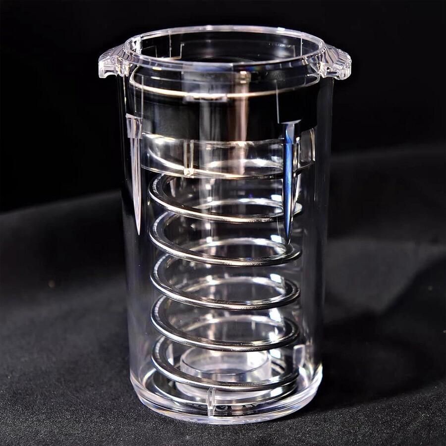 Koffiezetkop Reiniger Brouwkop Spoeler Espresso Reinigen Veiligheidsventiel 58mm Transparant