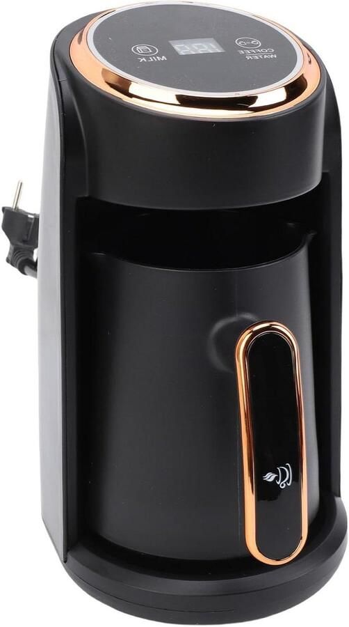 Koffiezetter Espresso Maker Koffie Bereiden Snelle Verwarming 300 ml Zwart