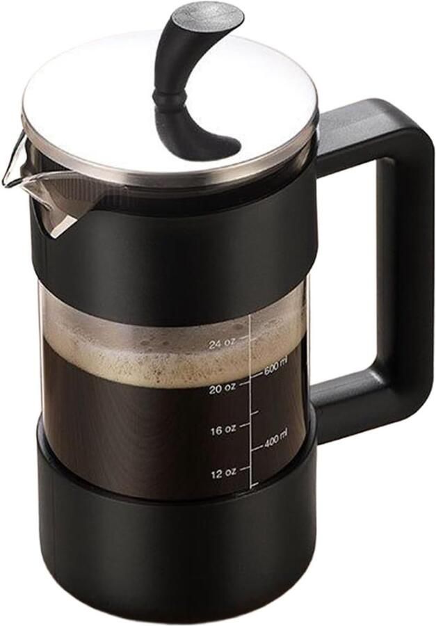 Franse Koffiezetter Koffie Press Koffie Zetten Behoud natuurlijke oliën 1 Liter Transparant