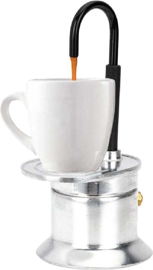 Koffiezetter Moka pot Koffie Maken Snel Brouwen 17 cm Zilver