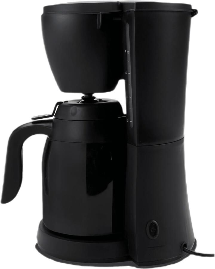 Koffiezetter Thermoskan Filterapparaat Koffie Thuis Koffie Zetten Automatische Afslag 10 Kops Capaciteit Zwart Zilver
