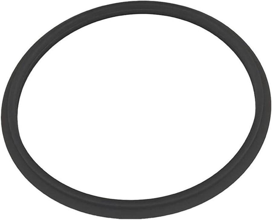 Kom Deksel Afdichting Ring Pakking Keukenmachine Onderhoud Precieze Pasvorm 17 x 17 cm Zwart