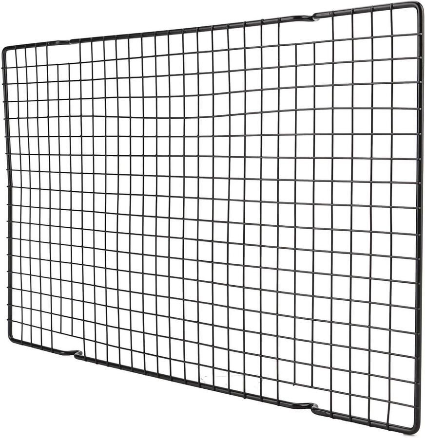 Kook- Bakplaat Bakvorm Koekjes Bakken Optimaal Luchtcirculatie 40.5 x 25 cm Zilver