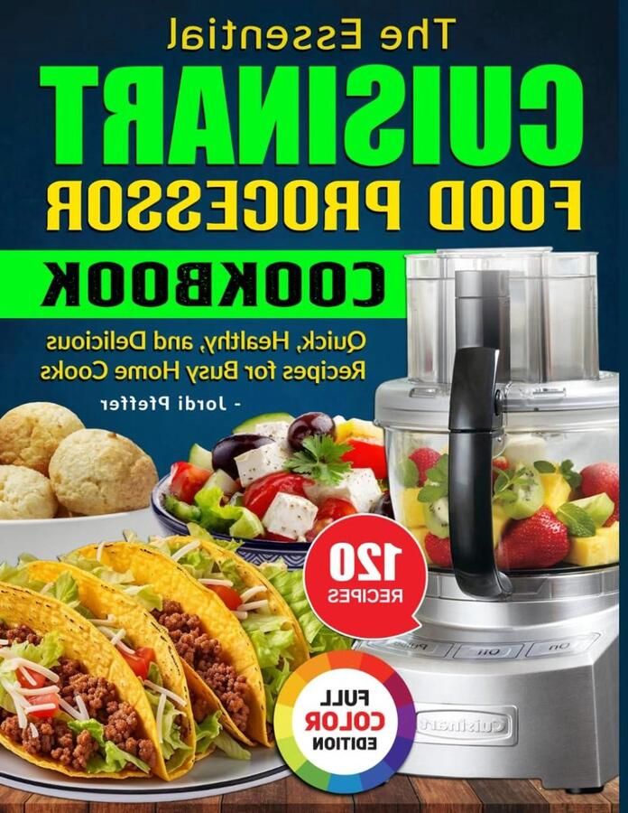 Kookboek Keukenmachine Receptenboek Keukenapparatuur Gids Gezond Koken Snel en Makkelijk 79 pagina's N.v.t