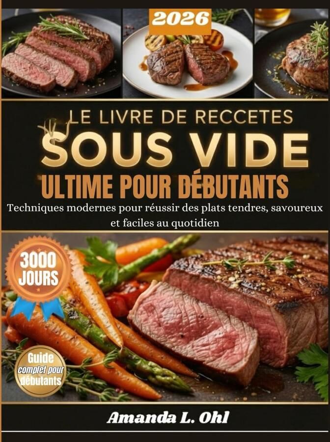 Kookboek Sous Vide Beginnersgids Recepten Thuis Koken Moderne Technieken 100 Pagina's