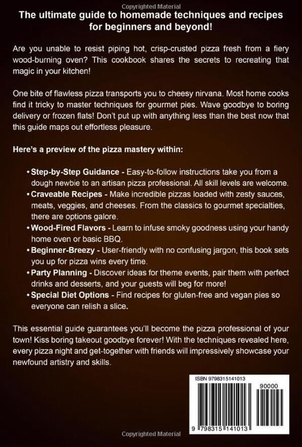 Kookboek voor Houtgestookte Pizza: Ultieme Gids voor Zelfgemaakte Techieken en Recepten