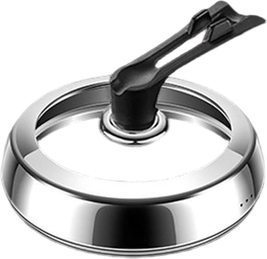 Kookgerei Deksel Pot Deksel Veilig Koken Gehard Glas 36CM Zilver