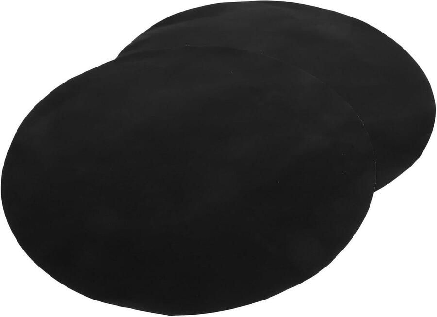 Kookmatten Voor Grillen Barbecue Matten Buiten Koken Antiaanbak Glasvezel 40x40 cm Zwart
