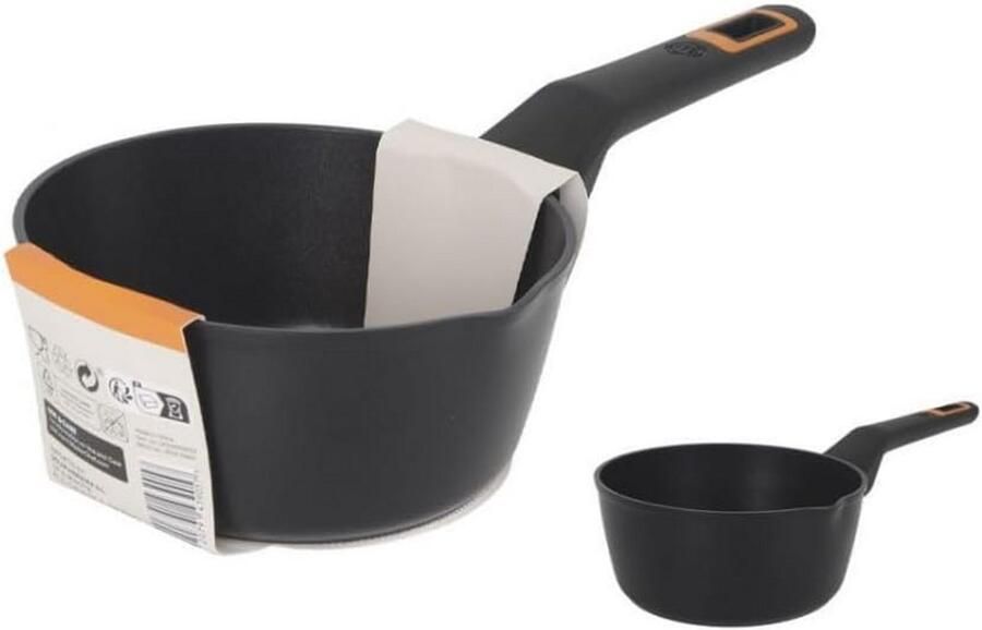 Kookpan 16 cm Keramische Coating Anti-aanbak Geschikt voor Alle Warmtebronnen Inclusief Inductie